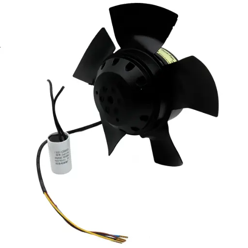 [5777] Ventilador Royal Fan TR200P59-3TP-A41 230V AC 50/60Hz 23/27W 190mm x 190mm x 80mm 4 Cables Sin Conector